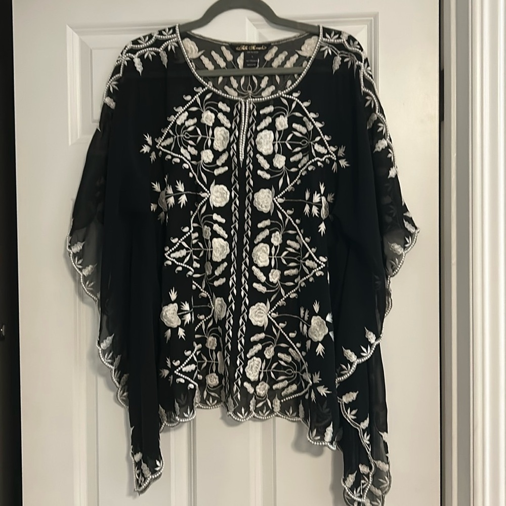Beaded, pearled and embroidered tunic.  Beautiful